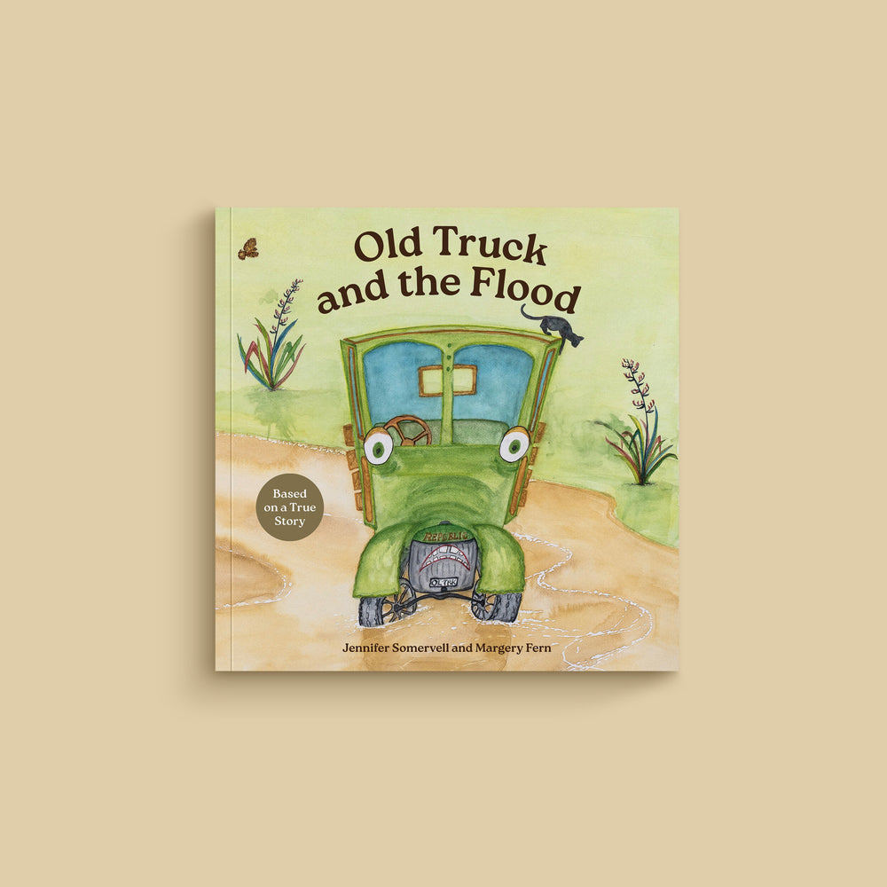 
                
                    Load image into Gallery viewer, Old Truck &amp;amp; the Flood. softcover
                
            