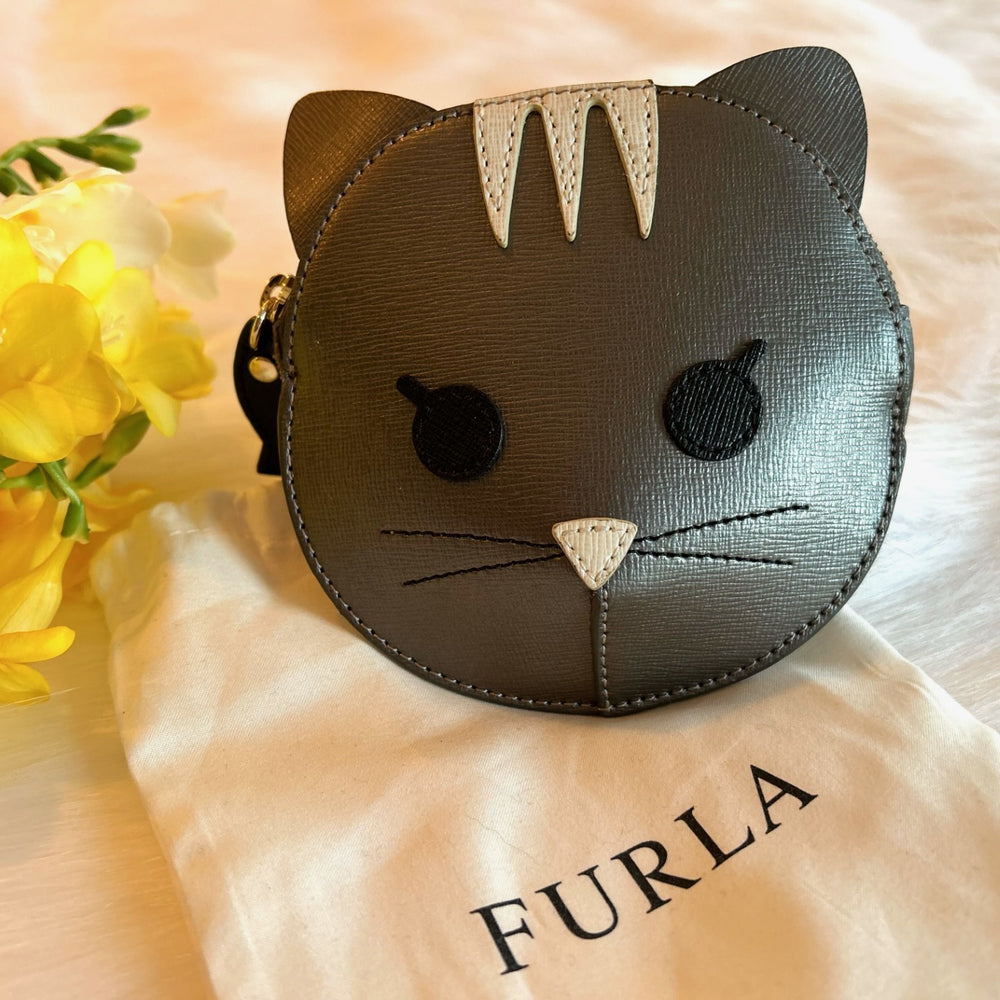 Furla Allegra Cat Coin Purse, calf leather (NEW)