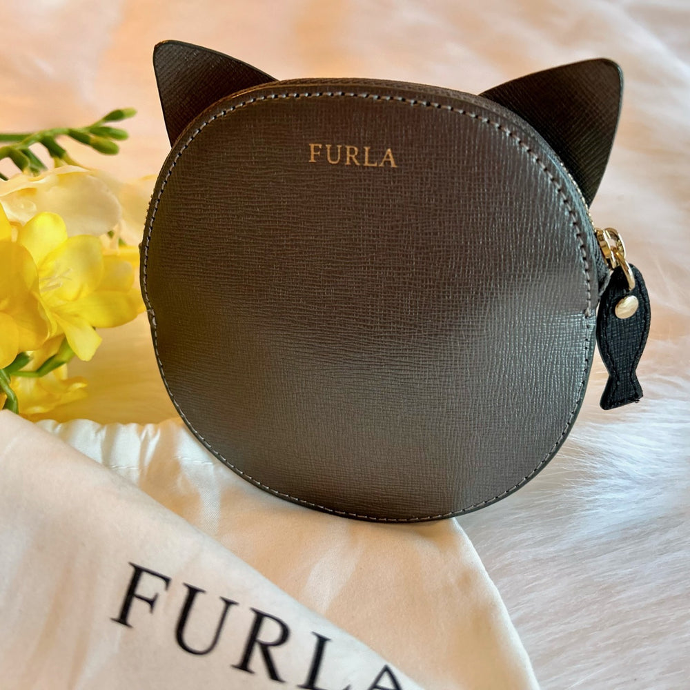 Furla Allegra Cat Coin Purse, calf leather (NEW)