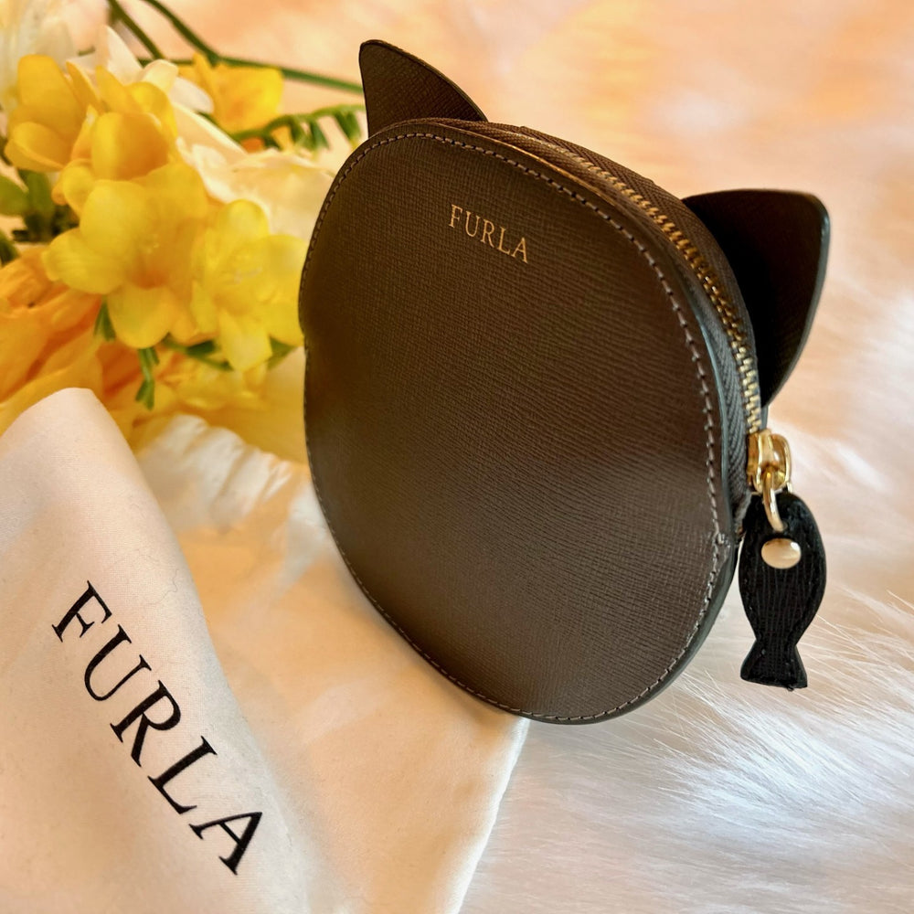 Furla Allegra Cat Coin Purse, calf leather (NEW)