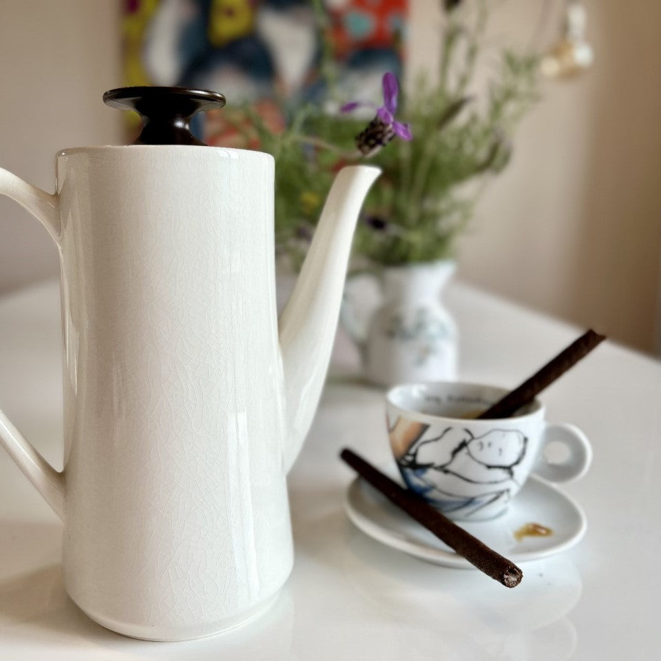 BESWICK Coffee Pot, porcelain, mid-century 1958